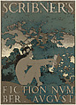 Scribner's, August, Fiction Number, Maxfield Parrish  American, Lithograph