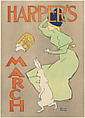 Harper's, March, Edward Penfield American, Lithograph