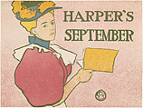 Harper's, September, Edward Penfield  American, Lithograph