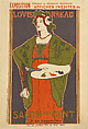 Exposition, Salon des Cent, Louis John Rhead  American, Lithograph
