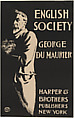 English Society by George du Maurier, Edward Penfield American, Lithograph