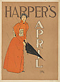 Harper's, April, Edward Penfield American, Lithograph