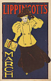 Lippincott's, March, Joseph J. Gould, Jr. American, Lithograph