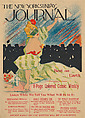 The New York Sunday Journal, Ernest Haskell  American, Lithograph and relief print