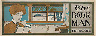 The Bookman, February, Francis Berkley Smith  American, Lithograph