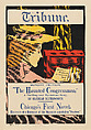 Tribune, George Reiter Brill  American, Lithograph