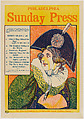 Advertisement for Philadelphia Sunday Press, June 2, 1895, George Reiter Brill  American, Lithograph