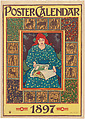 Poster Calendar 1897: Cover, Louis John Rhead  American, Lithograph