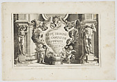 Varij Disegni de Camini de Gabineti [sic], Giorgio Fossati (Italian, Morcote 1705–1785 Venice), Etching