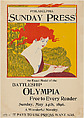 Philadelphia Sunday Press, May 24th, George Reiter Brill  American, Relief