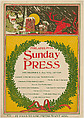 Philadelphia Sunday Press, December 8th, Anonymous, American, 19th century  American, Relief