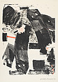 Front Roll, Robert Rauschenberg  American, Lithograph