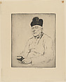 Dr. Joseph Berry, Rector of the Church of St. Mary the Virgin, Anne Goldthwaite American, Etching and drypoint