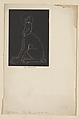 Dog Baying at the Moon, from "Night Series", Anne Goldthwaite  American, Lithograph
