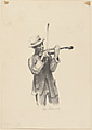 Violin, Anne Goldthwaite American, Lithograph