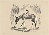 Waterhole, Anne Goldthwaite  American, Lithograph