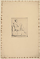 Nude on Sofa, Anne Goldthwaite  American, Etching