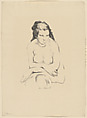 Selma (No. 1), Anne Goldthwaite American, Lithograph