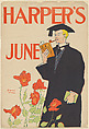 Harper's, June, Edward Penfield American, Lithograph