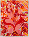 Shimmering Duet (Red Pink), Tunji Adeniyi-Jones British, Monotype
