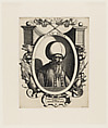 Portrait of Sinan the Great, Dominicus Custos  German, Engraving