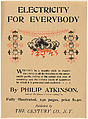 Electricity for Everybody, Anonymous, American, 19th century  American, Lithograph
