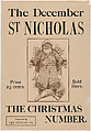 The December, St. Nicholas, The Christmas Number, Anonymous, American, 19th century  American, Lithograph