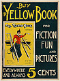 The Yellow Book, October, Anonymous, American, 19th century  American, Lithograph