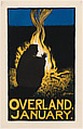 Overland, January, Lafayette Maynard Dixon (American, 1875–1946), Relief