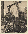 Labor, Edmond Mario Granville American, Etching