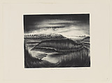 Dump Fires, William Hicks American, Lithograph