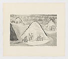 The salt deposits of Celestún, from 'Estampas de Yucatán' (1946), Alfredo Zalce Mexican, Lithograph