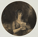 Portrait of a woman, possibly Sébastienne Gallet, Fulchran Jean Harriet French, Black chalk or fabricated black chalk, white chalk, and graphite