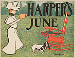 Harper's, June, Edward Penfield (American, Brooklyn, New York 1866–1925 Beacon, New York), Lithograph