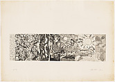 Resurrection Etching (WP5), Joan Snyder American, Photo etching, soft-ground etching, sugar lift etching, open bite, aquatint, and line etching on Arches paper