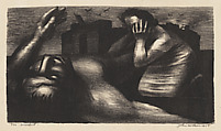 Incident, John Wilson  American, Lithograph; first state