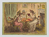 Tales of Wonder!, James Gillray British, Hand-colored etching and aquatint
