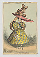 Since I Saw You Last There is a Change!!! If fashions various laws you would obey–The Petticoat abridge:  the Ankle full display, William Heath ('Paul Pry')  British, Hand-colored etching