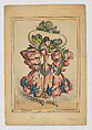 Waist and Extravagance, William Heath ('Paul Pry')  British, Hand-colored etching