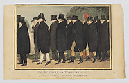The Funeral of Tory-principle: Dutifully Dedicated to the Holy Alliance, John Doyle  Irish, Hand-colored etching and aquatint
