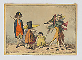 Originals–A Hint to the Bon Ton, Charles Williams  British, Hand-colored etching