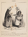 Poids et mesures, from "Actualités", Honoré Daumier  French, Lithograph; second or third state of four (Delteil)