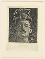 The Critic, Julio Ruelas  Mexican, Etching