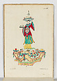 Accurate Representation . . .Des Herrlichen Festins Welches. . .Francisca Sibylla Augusta, Marggräffin zu Baaden und Hochberg. . .In. . .Schloss Ettlingen Anno 1729. . .gegeben, Published by Johann Christian Leopold, Engraving, hand-colored in water color