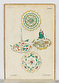 Accurate Representation . . .Des Herrlichen Festins Welches. . .Francisca Sibylla Augusta, Marggräffin zu Baaden und Hochberg. . .In. . .Schloss Ettlingen Anno 1729. . .gegeben, Published by Johann Christian Leopold, Engraving, hand-colored in water color