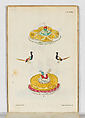 Accurate Representation . . .Des Herrlichen Festins Welches. . .Francisca Sibylla Augusta, Marggräffin zu Baaden und Hochberg. . .In. . .Schloss Ettlingen Anno 1729. . .gegeben, Published by Johann Christian Leopold, Engraving, hand-colored in water color