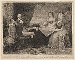 The Washington Family: George Washington, His Lady, and her Two Grandchildren by the Name of Custis–George Washington, Son Epouse, et Ses Deux petits Enfants du Nom de Custis, Edward Savage  American, Stipple engraving, second state