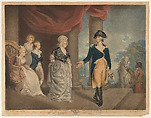 The Washington Family, Edward Bell  British, Mezzotint, hand colored