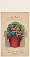 Comic Valentine (funny man), Anonymous (British, 19th century), Hand colored lithograph