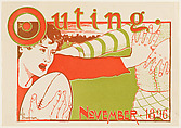 Outing, November, George Frederick Scotson-Clark  American, Lithograph